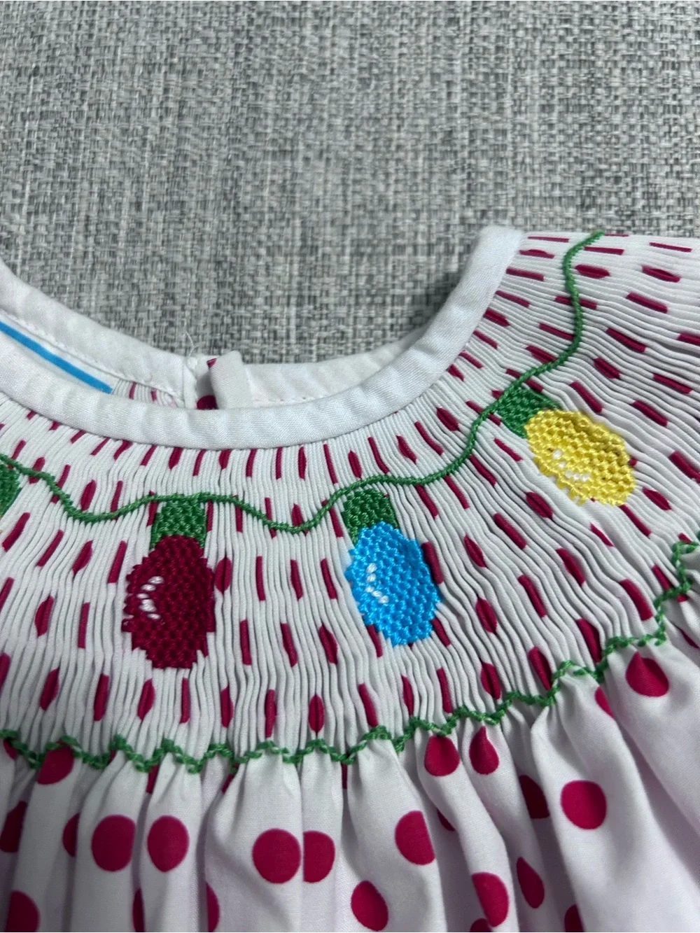 Southern Sunshine white smocked